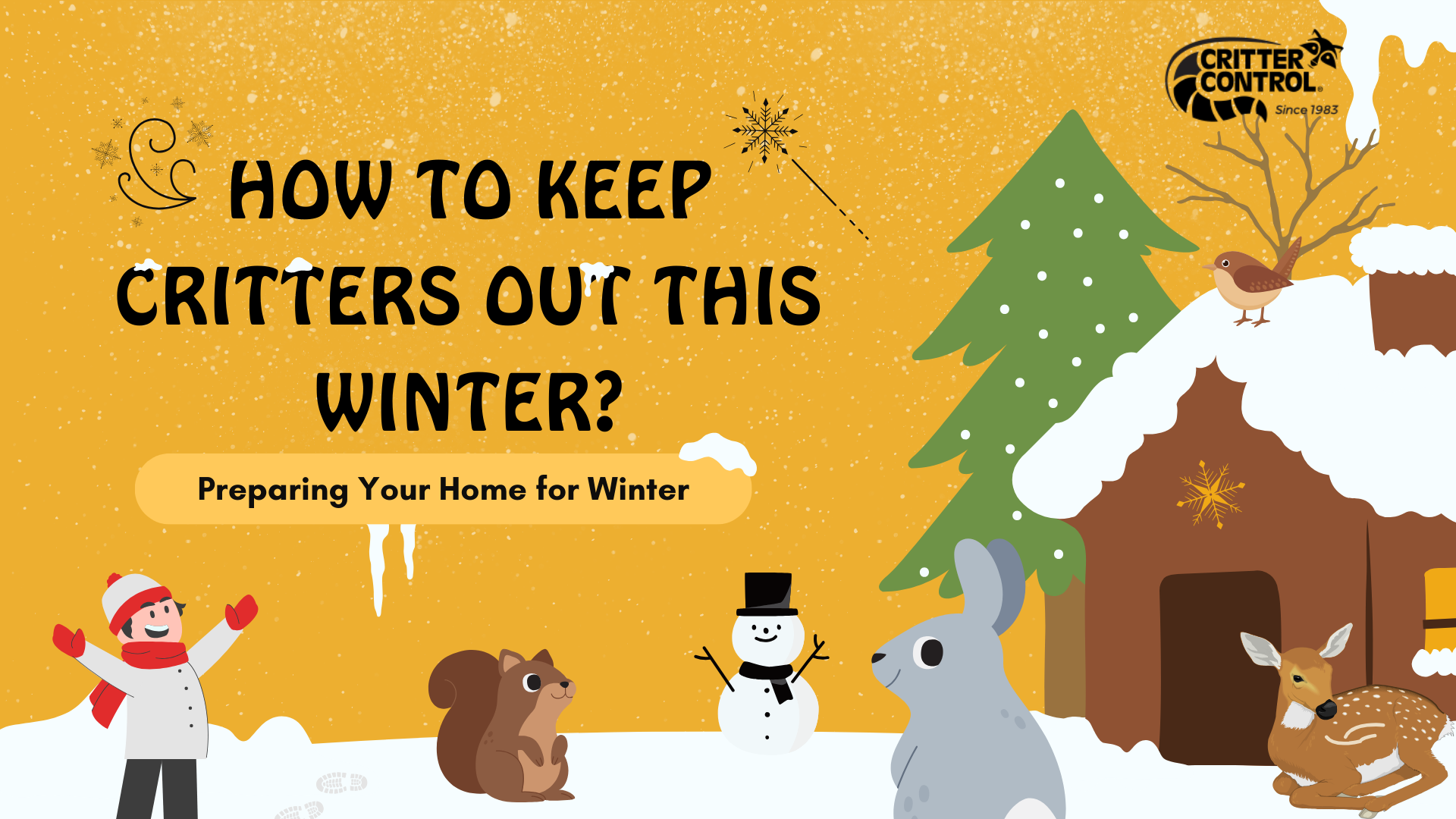 Preparing Your Home for Winter: Keep Rodents and Wildlife Out